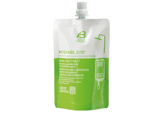 Liquido Acqua Brevetti ACQUASIL 2/15® - per pompe dosatrici MiniDUE confezione da 1 KG