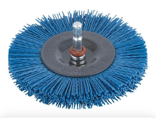 Spazzola a disco con filo di nylon delicata ø 100 mm-2727000